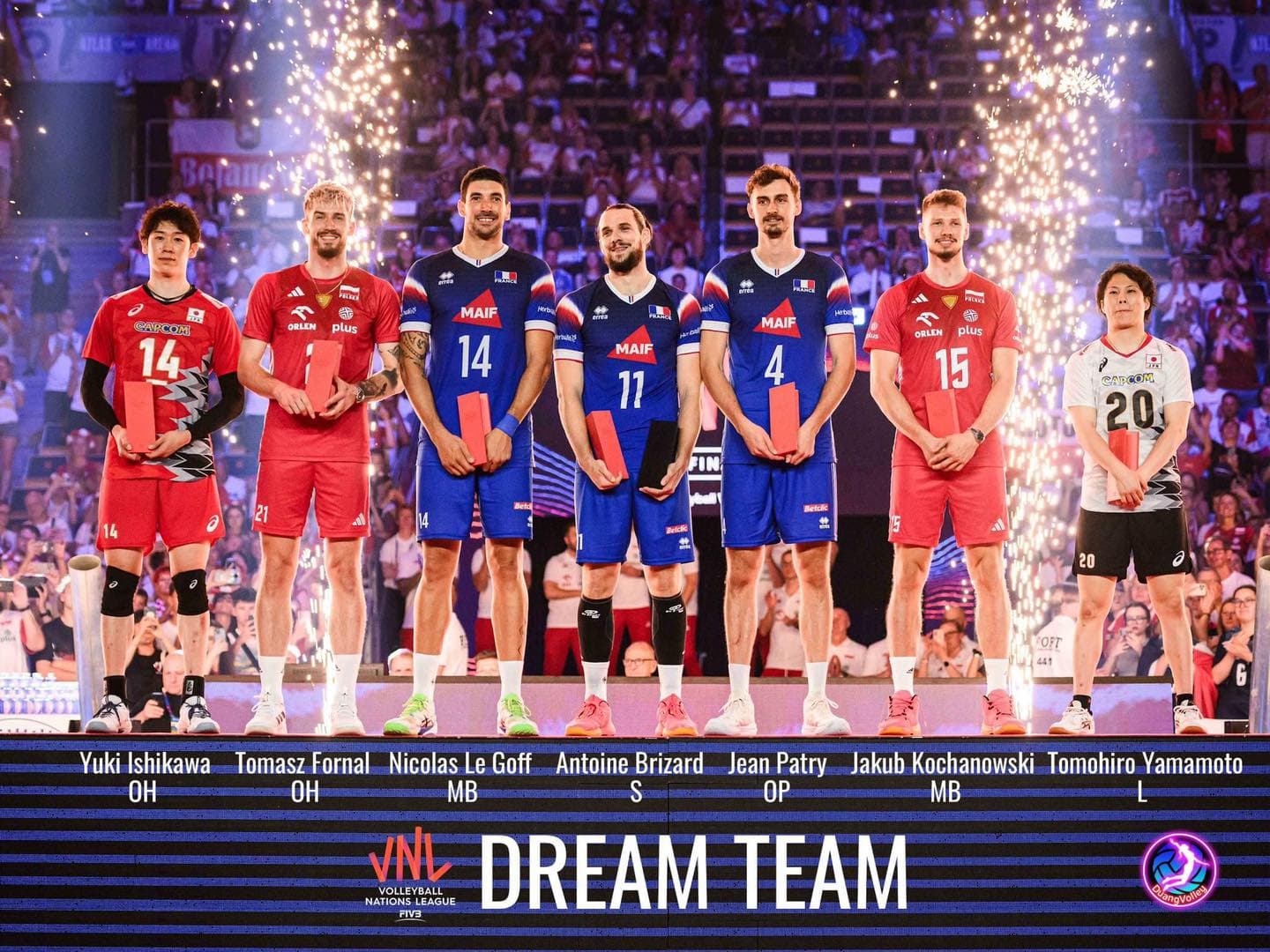 Избраха идеалния отбор на турнира Волейболна лига на нациите