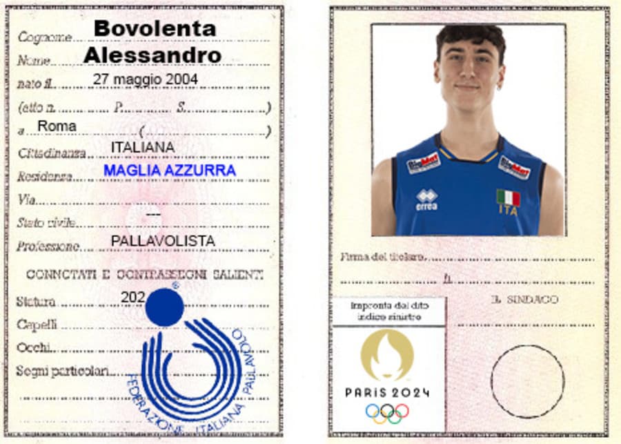 "Squadra Azzurra" is actually "green" - Italy with the youngest squad at the Paris Games