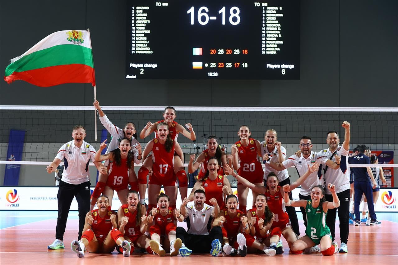BULGARIA IS IN THE FINAL! Our "Lionesses" defeated Italy in a gladiatorial match with 3:2