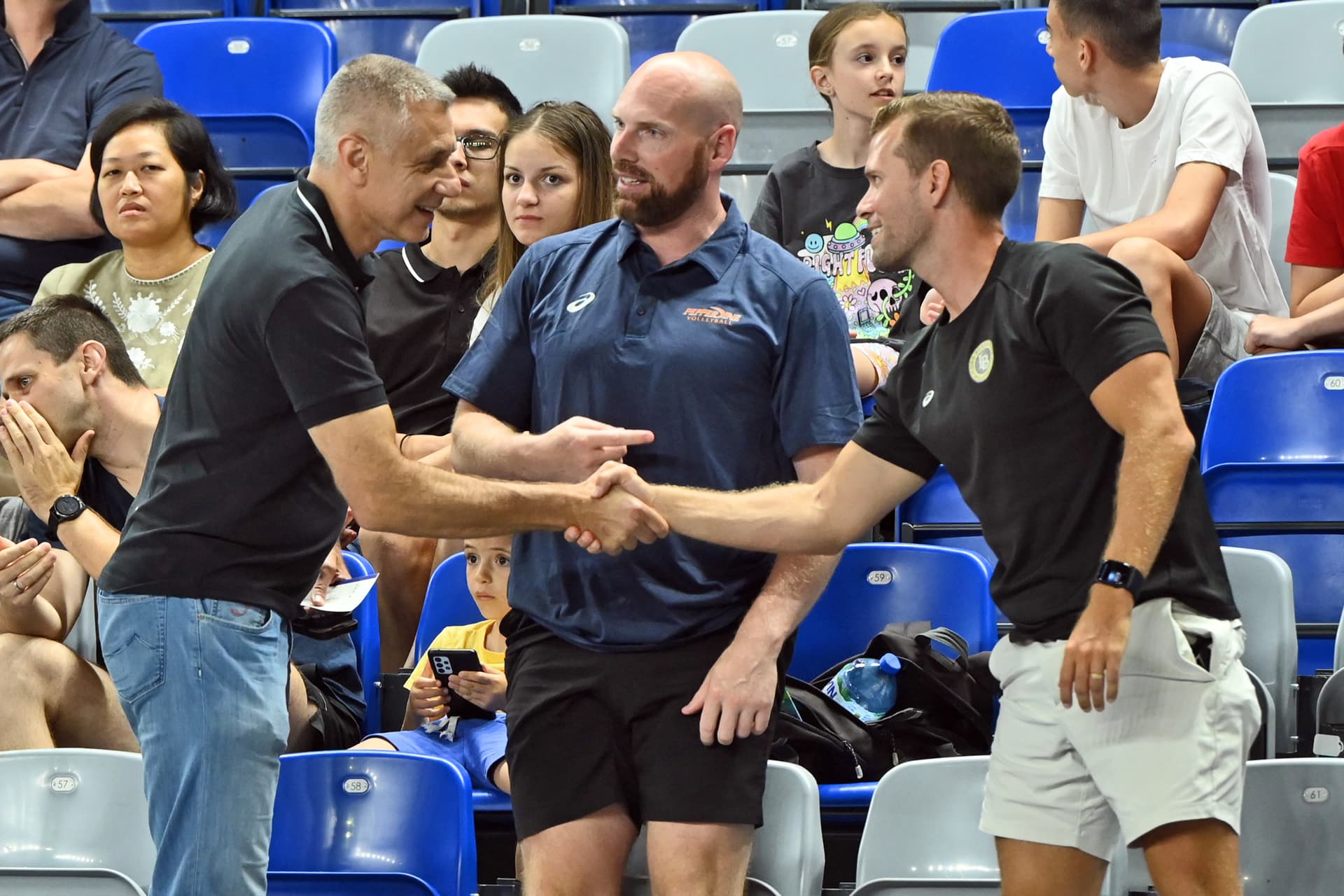 Radostin Stoychev is looking for new recruits from Long Beach University