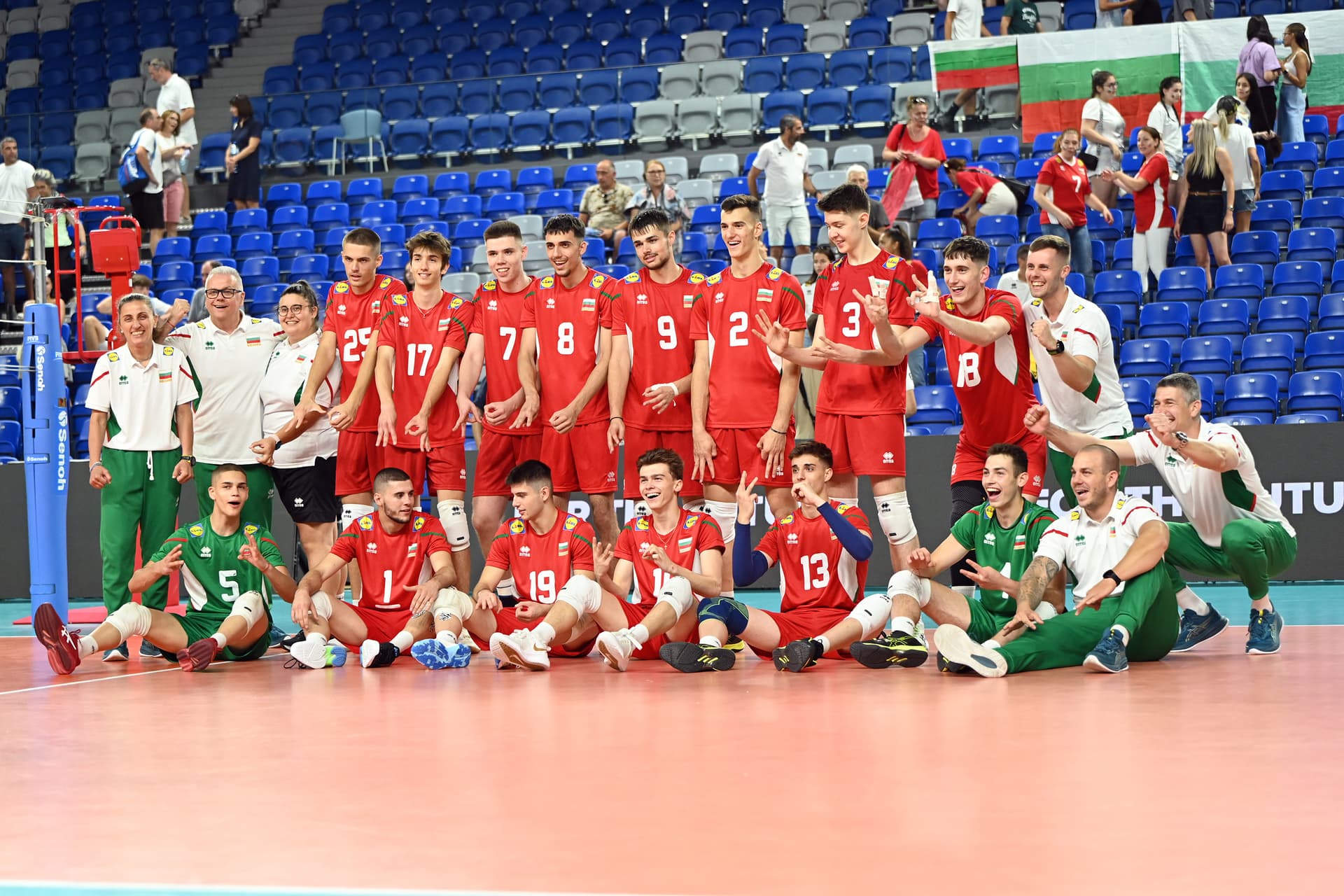 Обзор на група А от Евроволей 2024 U18, ден трети: 3-та българска победа, другите фаворити също с 3/3