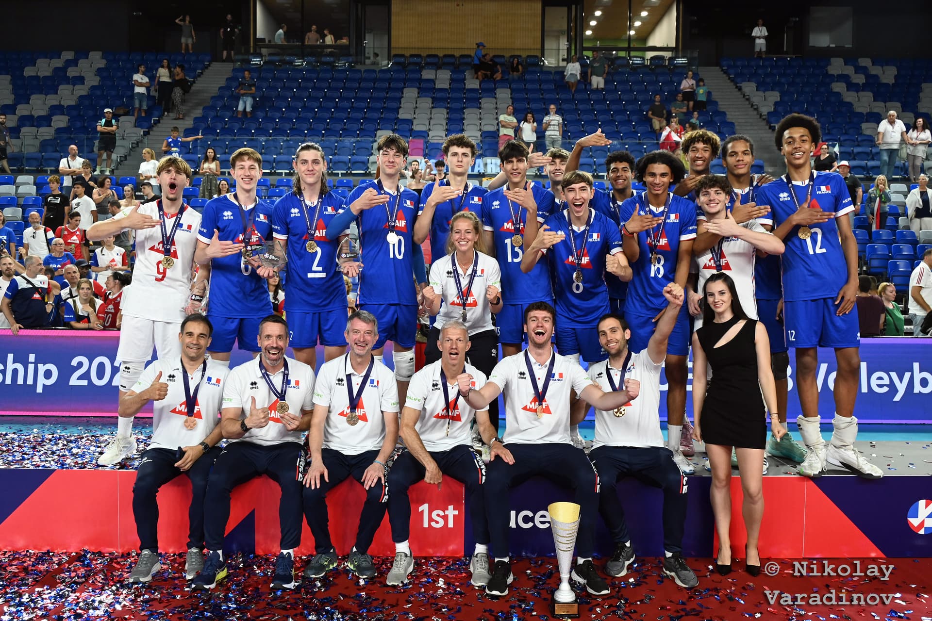 EuroVolley 2024 U18, day nine (finals): France is champion, Italy with silver, Poland took bronze
