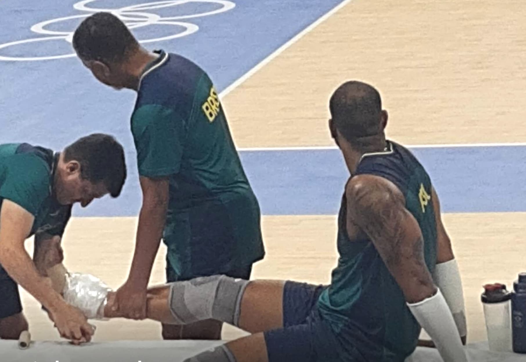 Yoandy Leal got injured in his first training session in Paris