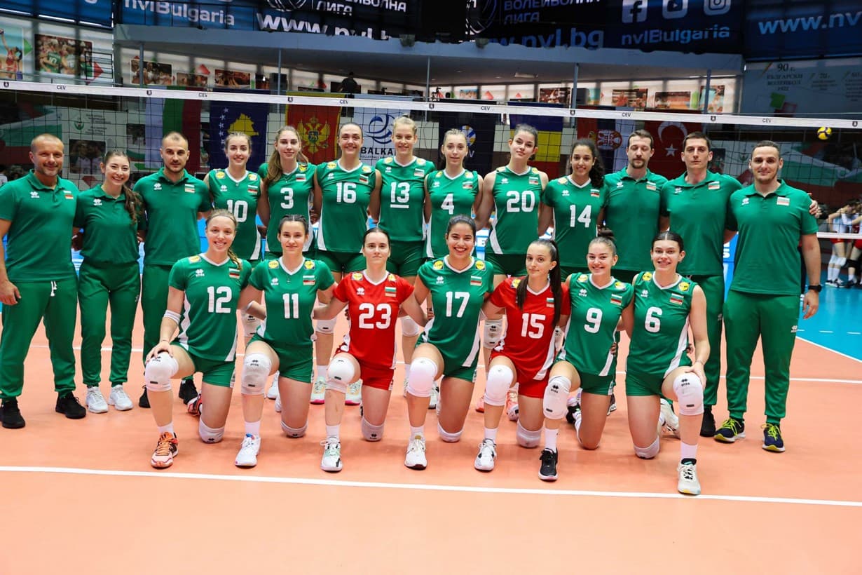 Жените до 20 години с открита тренировка утре, започваме срещу Швеция на Европейското