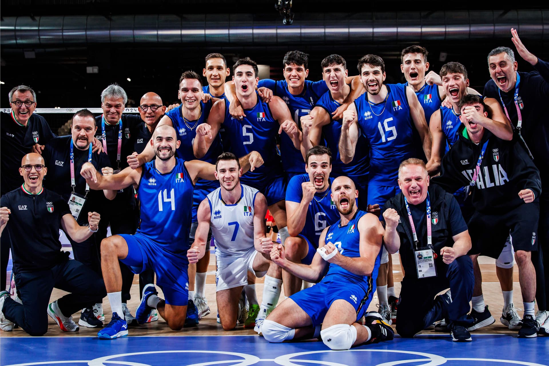 Italy saved 4 match points for a full comeback against Japan and will play for medals at the Olympics