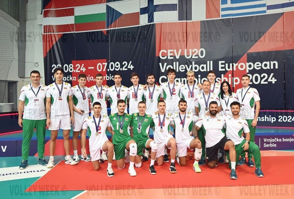 Vice-European champions are team of September, Miro Zhivkov is coach of the month