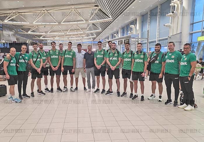 София - Заминаване на мъжкия национален отбор за Япония