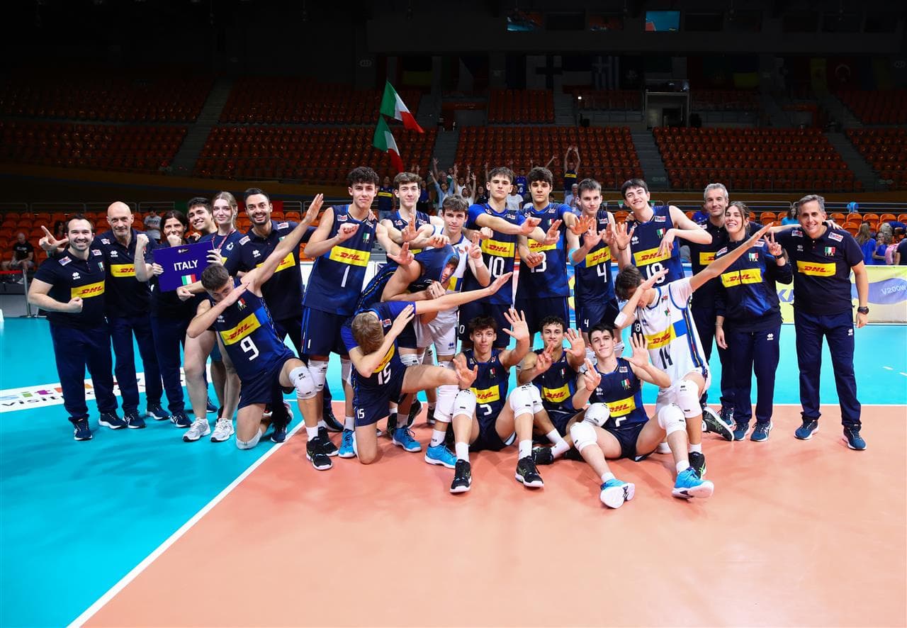 Review of Group B from EuroVolley 2024 U18, day five: Italy in the semi-finals, second place "open"