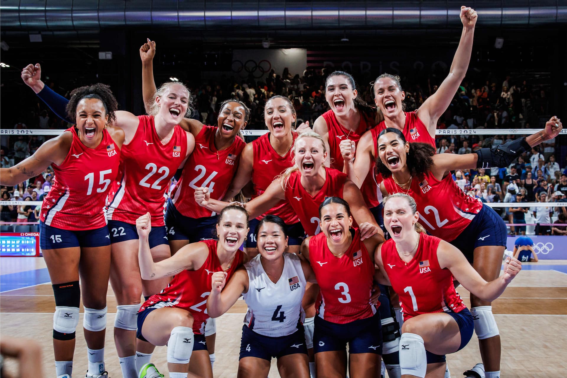 USA beat world champion Serbia, Poland defeated Kenya and qualified for the quarterfinals