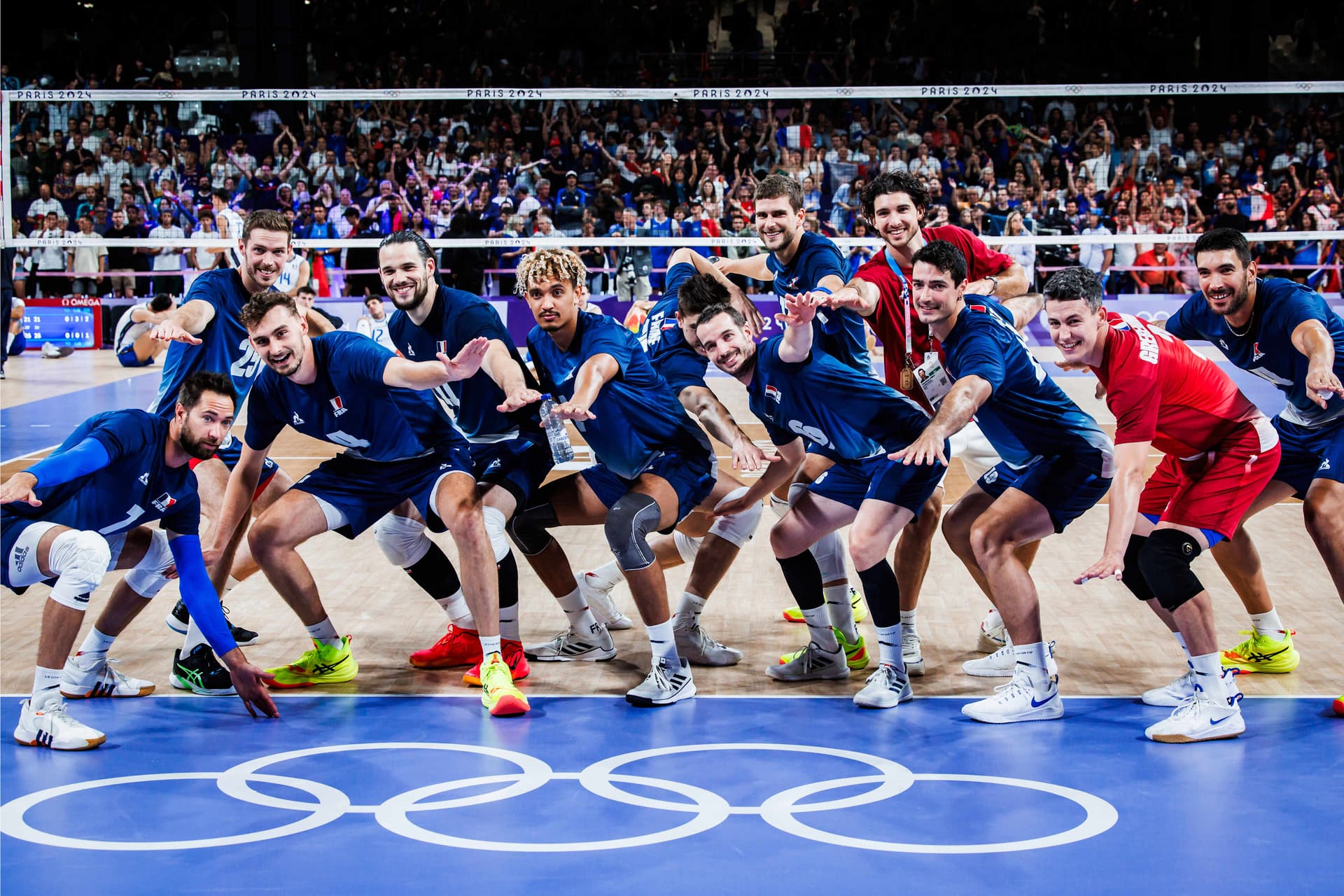 France was merciless against Italy and is one step away from defending its Olympic title