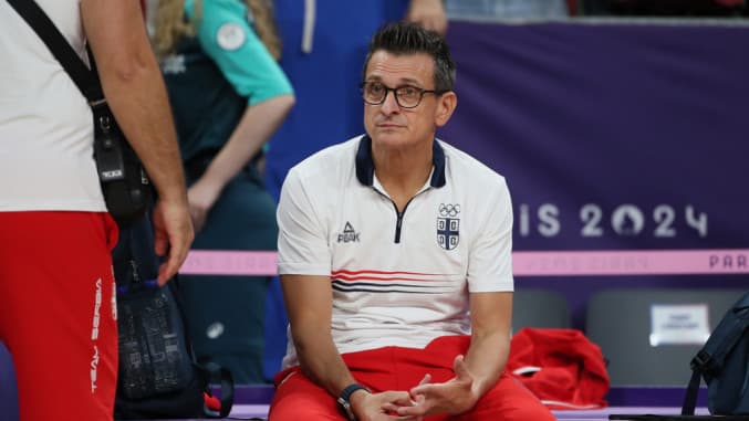 Giovanni Guidetti resigned after Serbia's loss in the quarterfinals