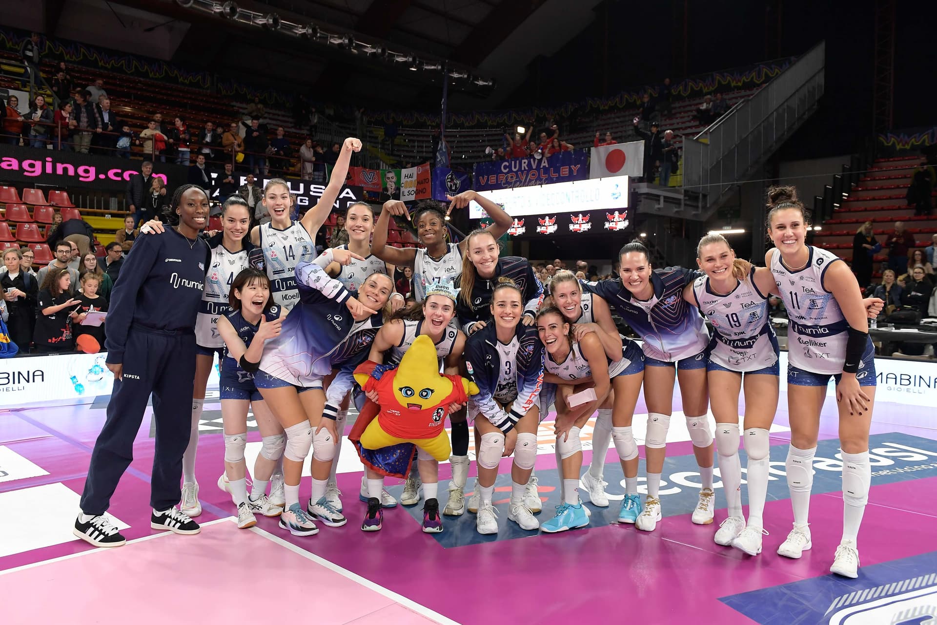 Radostina Marinova with 4 points in Vero Volley's away win against Perugia